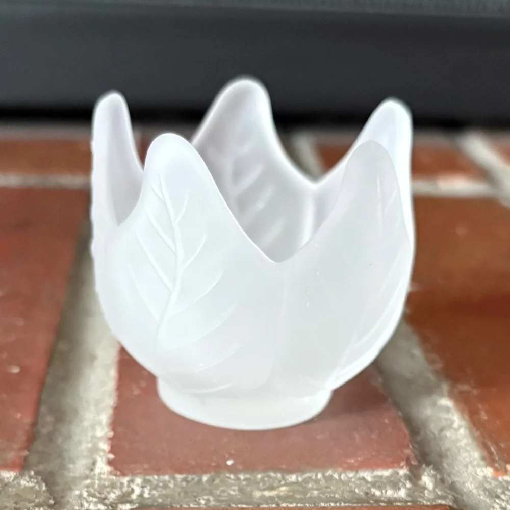 PartyLite Lotus Blossom Tealight Votive Holder Trio New In Box - Picture 8 of 11